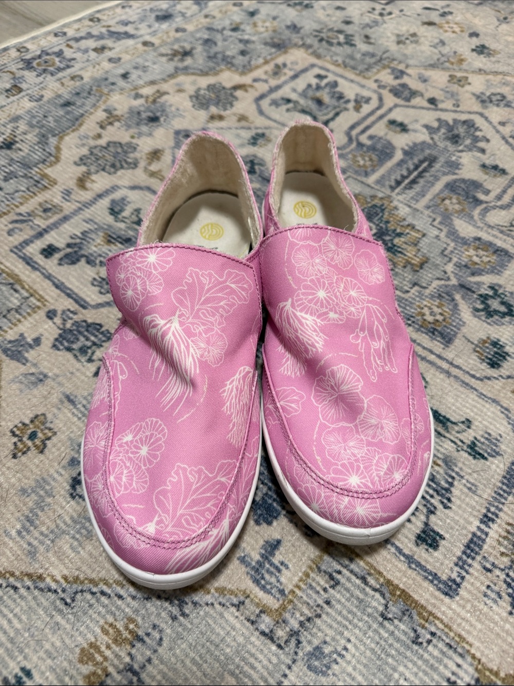 WOMENS VIONIC VENICE MALIBU SLIP-ON CANVAS SNEAKER - PROTEUS JELLYFISH